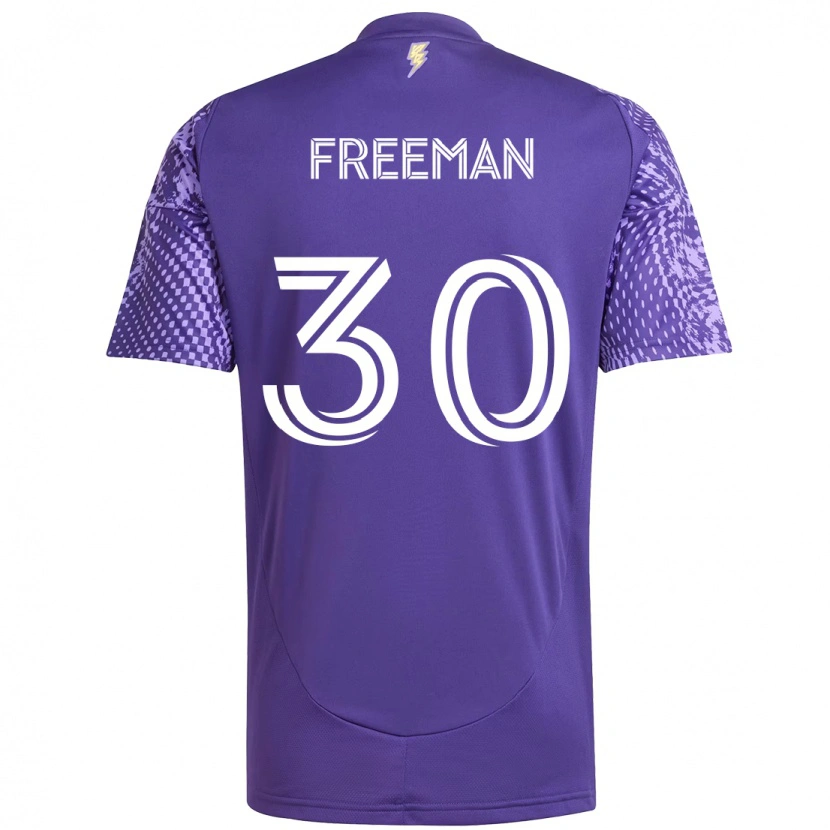 Danxen Herren Alex Freeman #30 Weiß Lila Heimtrikot Trikot 2025/26 T-Shirt Schweiz