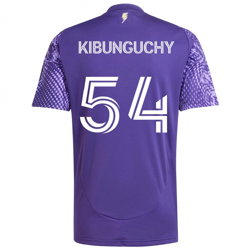 Danxen Herren Nabi Kibunguchy #54 Weiß Lila Heimtrikot Trikot 2025/26 T-Shirt Schweiz