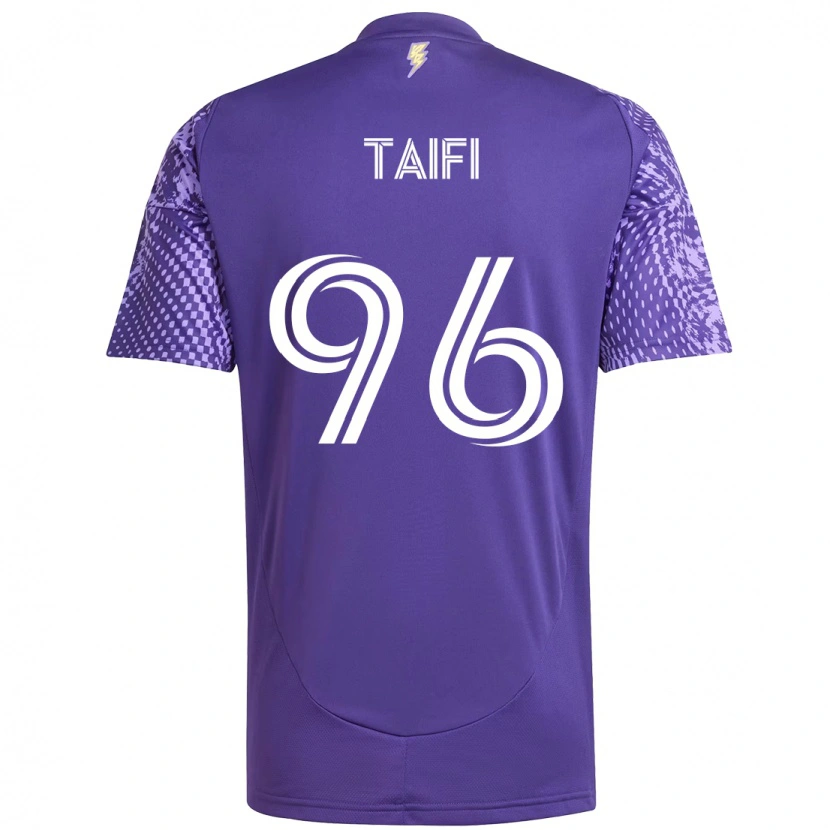 Danxen Herren Zakaria Taifi #96 Weiß Lila Heimtrikot Trikot 2025/26 T-Shirt Schweiz