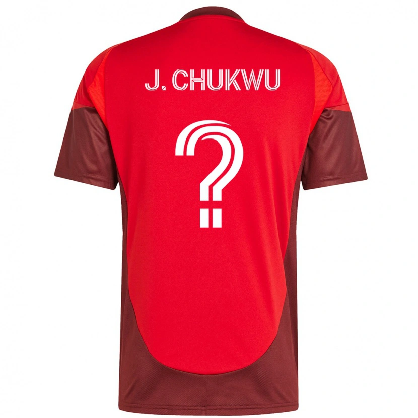 Danxen Herren Joses Chukwu #0 Rot Weiß Heimtrikot Trikot 2025/26 T-Shirt Schweiz