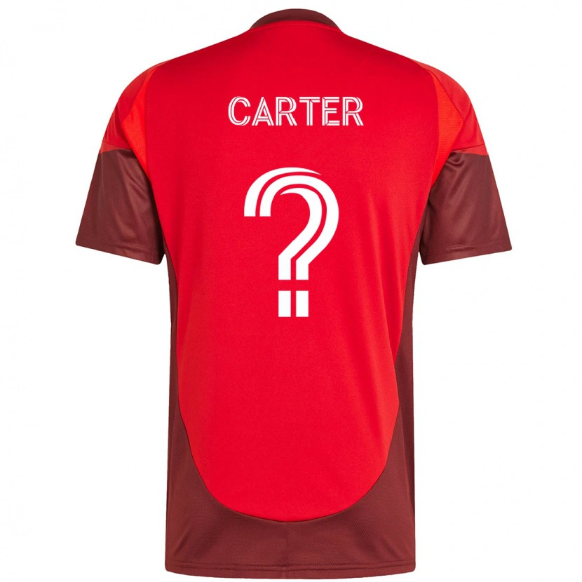 Danxen Herren Ajahni Carter #0 Rot Weiß Heimtrikot Trikot 2025/26 T-Shirt Schweiz