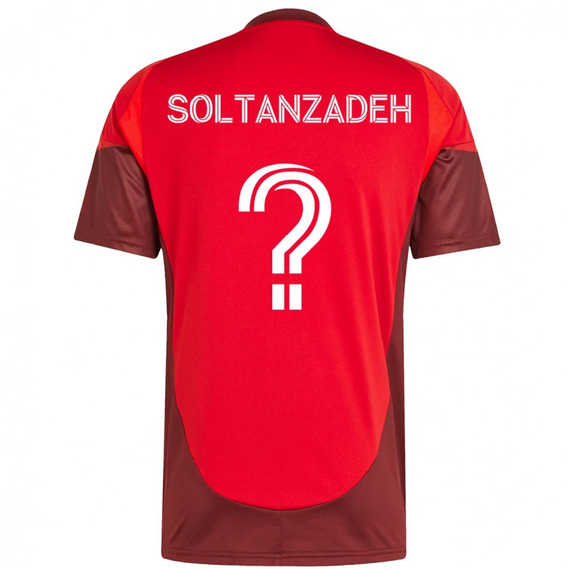 Danxen Herren Shayan Soltanzadeh #0 Rot Weiß Heimtrikot Trikot 2025/26 T-Shirt Schweiz