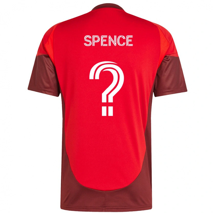 Danxen Herren Jourdan Spence #0 Rot Weiß Heimtrikot Trikot 2025/26 T-Shirt Schweiz
