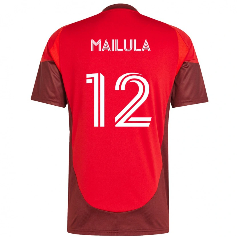Danxen Herren Cassius Mailula #12 Rot Weiß Heimtrikot Trikot 2025/26 T-Shirt Schweiz