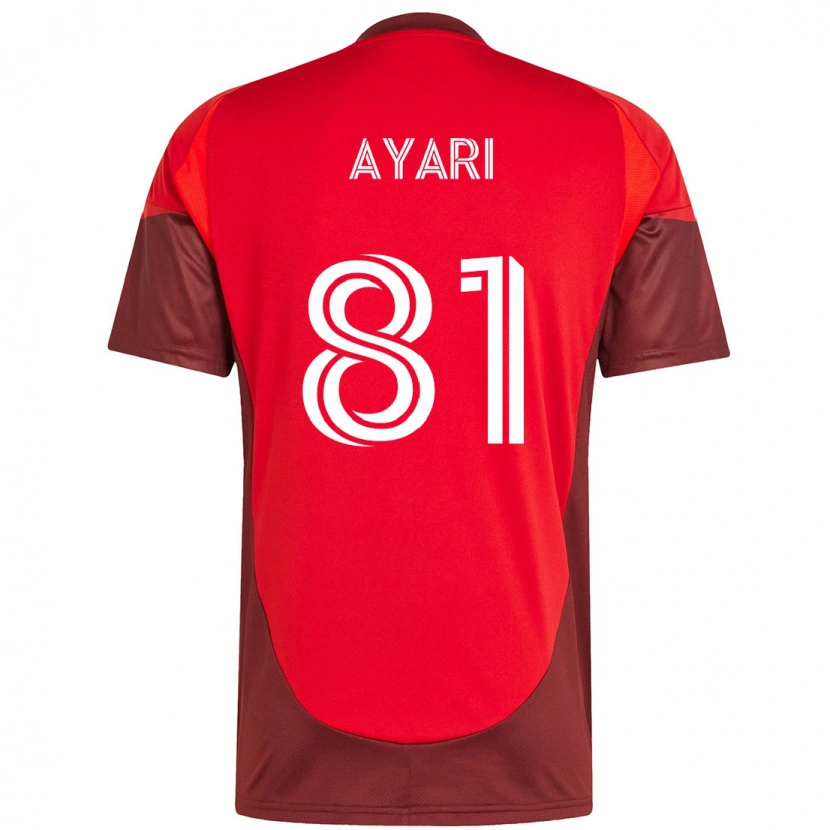Danxen Herren Hassan Ayari #81 Rot Weiß Heimtrikot Trikot 2025/26 T-Shirt Schweiz