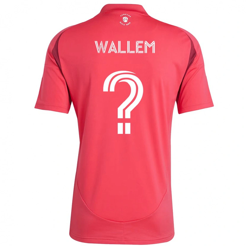 Danxen Herren Conrad Wallem #0 Magenta Weiß Heimtrikot Trikot 2025/26 T-Shirt Schweiz
