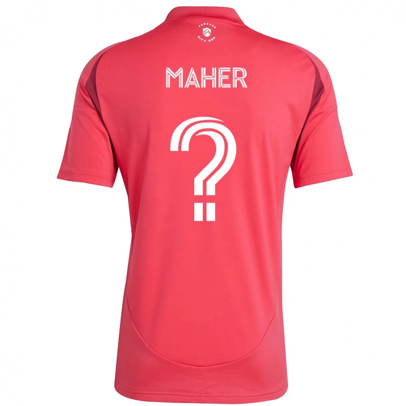 Danxen Herren Josh Maher #0 Weiß Magenta Heimtrikot Trikot 2025/26 T-Shirt Schweiz