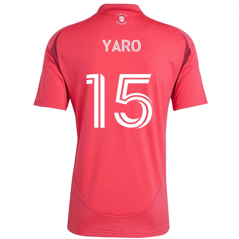 Danxen Herren Joshua Yaro #15 Magenta Weiß Heimtrikot Trikot 2025/26 T-Shirt Schweiz