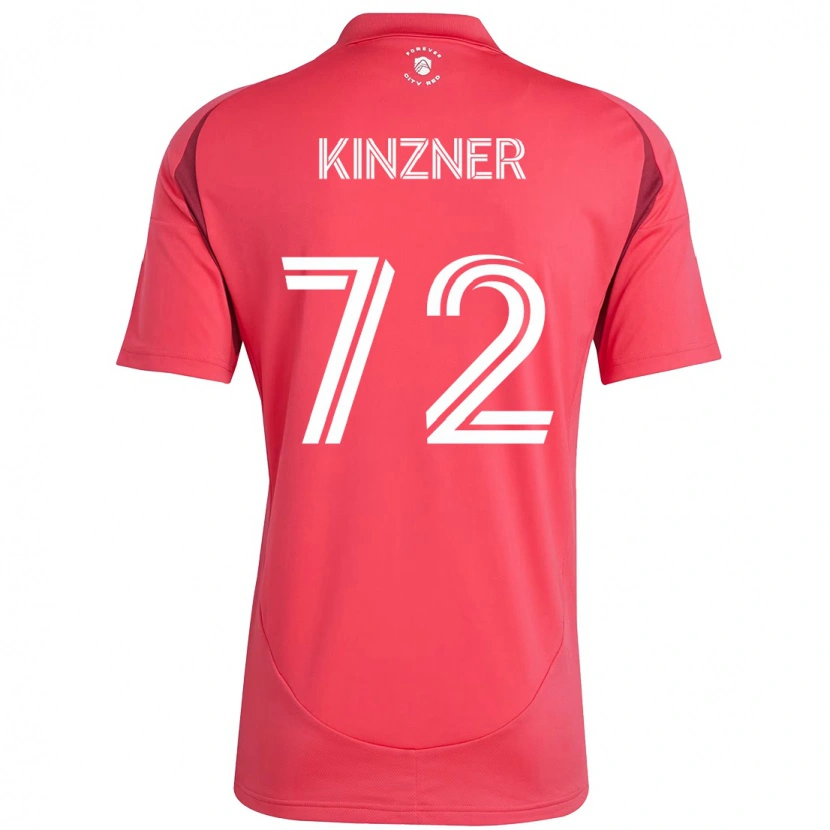 Danxen Herren Eric Kinzner #72 Weiß Magenta Heimtrikot Trikot 2025/26 T-Shirt Schweiz