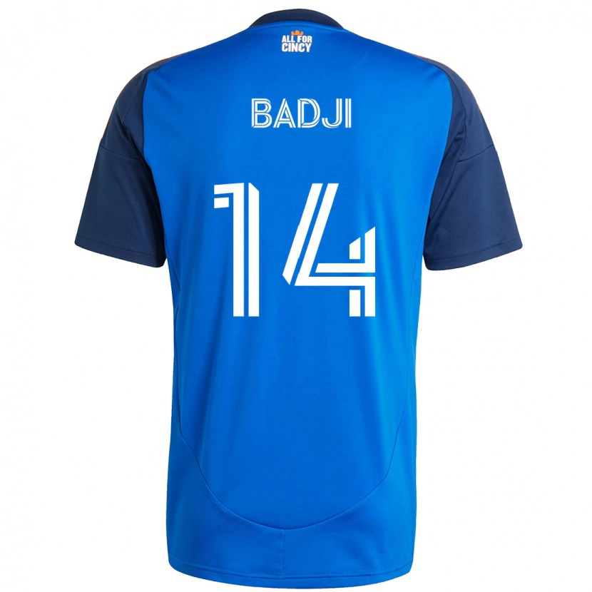 Danxen Herren Dominique Badji #14 Weiß Blau Orange Heimtrikot Trikot 2025/26 T-Shirt Schweiz