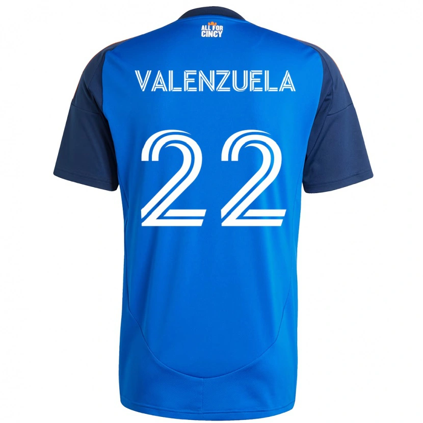 Danxen Herren Gerardo Valenzuela #22 Weiß Blau Orange Heimtrikot Trikot 2025/26 T-Shirt Schweiz