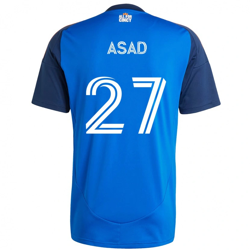 Danxen Herren Yamil Asad #27 Weiß Blau Orange Heimtrikot Trikot 2025/26 T-Shirt Schweiz