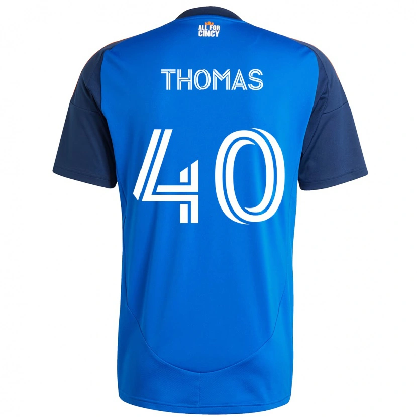 Danxen Herren Kai Thomas #40 Weiß Blau Orange Heimtrikot Trikot 2025/26 T-Shirt Schweiz