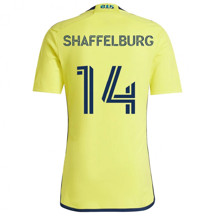 Danxen Herren Jacob Shaffelburg #14 Gelb Marineblau Heimtrikot Trikot 2025/26 T-Shirt Schweiz