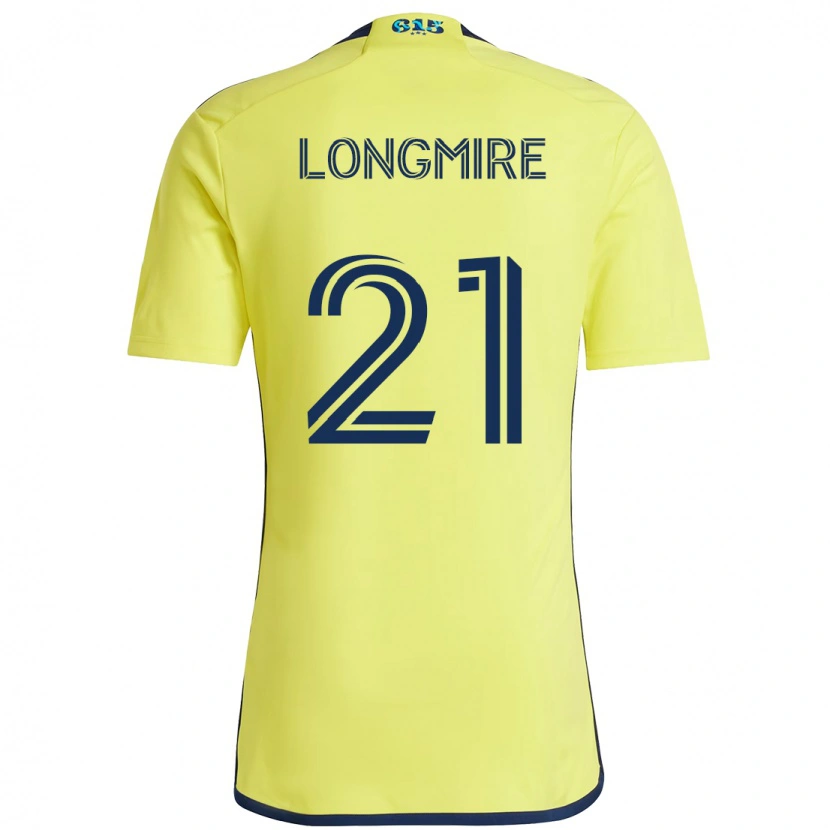 Danxen Herren Ahmed Longmire #21 Gelb Marineblau Heimtrikot Trikot 2025/26 T-Shirt Schweiz