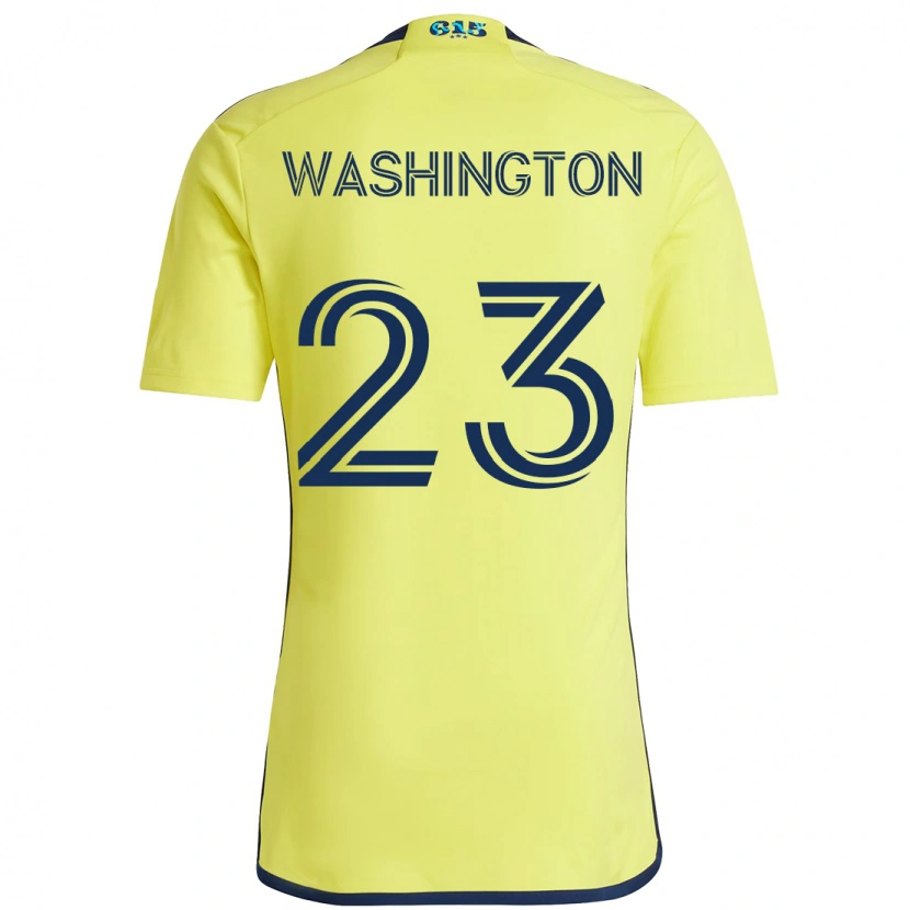 Danxen Herren Taylor Washington #23 Gelb Marineblau Heimtrikot Trikot 2025/26 T-Shirt Schweiz