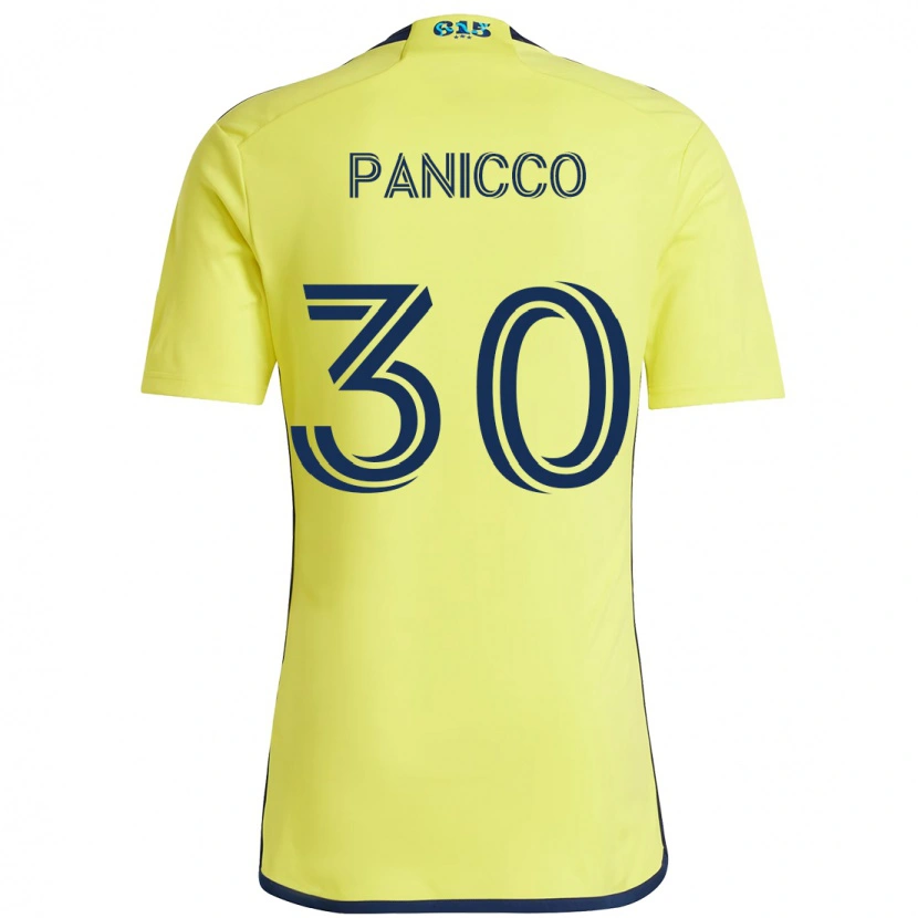Danxen Herren Elliot Panicco #30 Gelb Marineblau Heimtrikot Trikot 2025/26 T-Shirt Schweiz