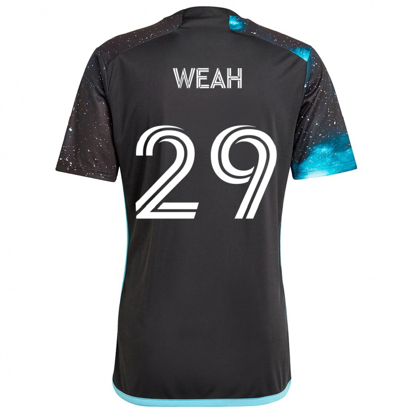 Danxen Herren Patrick Weah #29 Himmelblau Heimtrikot Trikot 2025/26 T-Shirt Schweiz