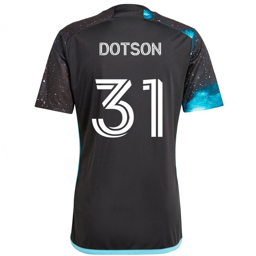 Danxen Herren Hassani Dotson #31 Schwarz Blau Heimtrikot Trikot 2025/26 T-Shirt Schweiz