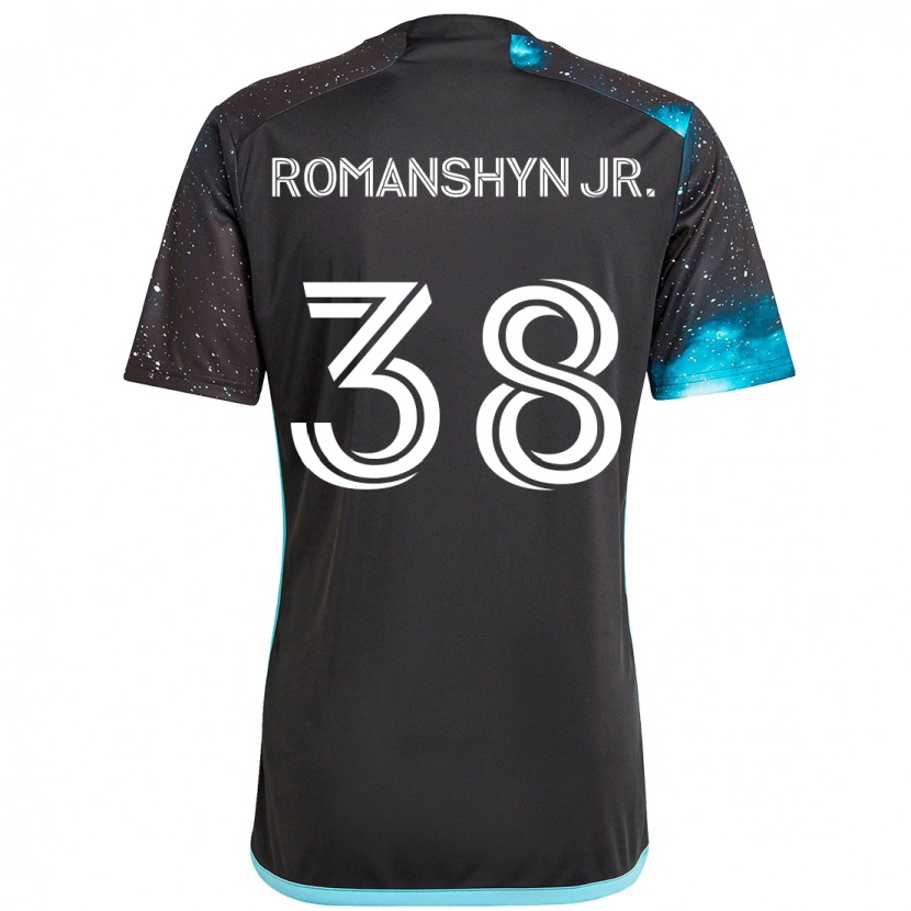 Danxen Herren Kage Romanshyn Jr. #38 Himmelblau Heimtrikot Trikot 2025/26 T-Shirt Schweiz