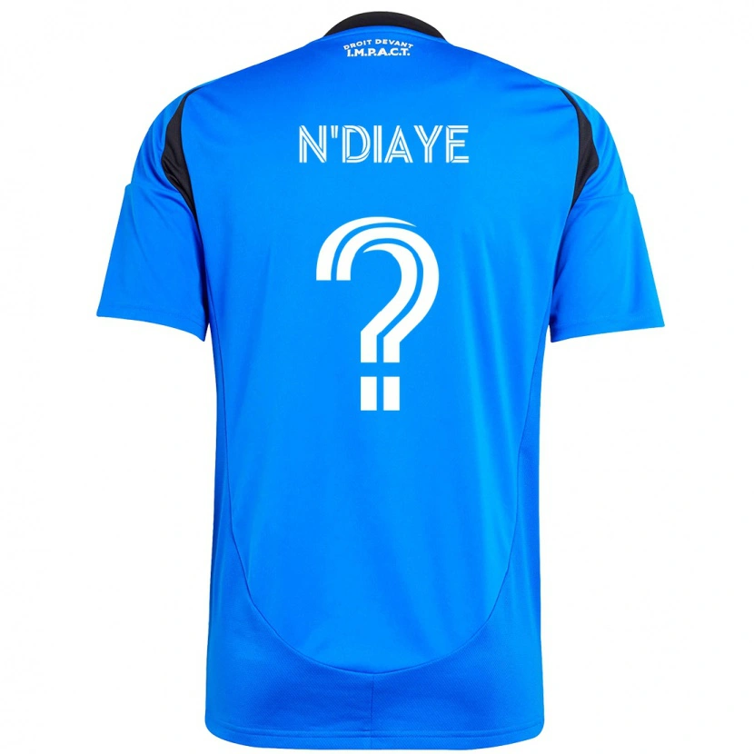Danxen Herren Antoine N'diaye #0 Himmelblau Dunkelblau Heimtrikot Trikot 2025/26 T-Shirt Schweiz