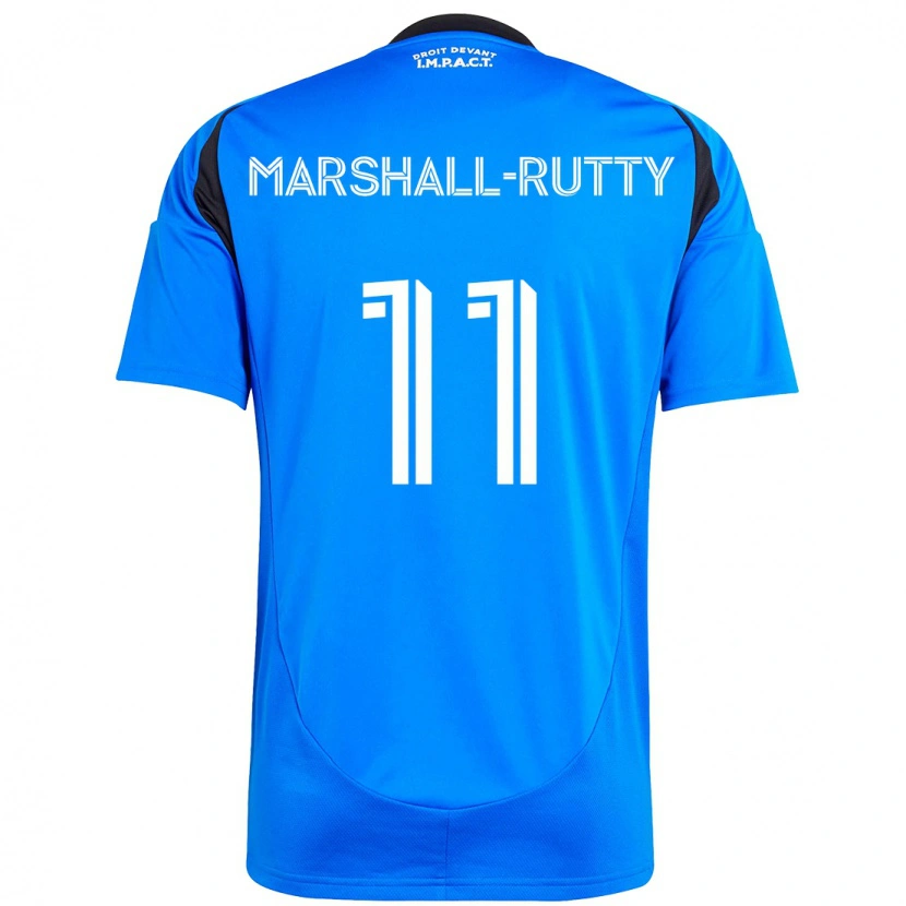 Danxen Herren Jahkeele Marshall-Rutty #11 Himmelblau Dunkelblau Heimtrikot Trikot 2025/26 T-Shirt Schweiz