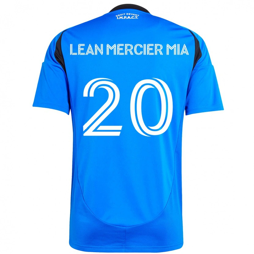 Danxen Herren Mc Lean Mercier Mia #20 Himmelblau Dunkelblau Heimtrikot Trikot 2025/26 T-Shirt Schweiz