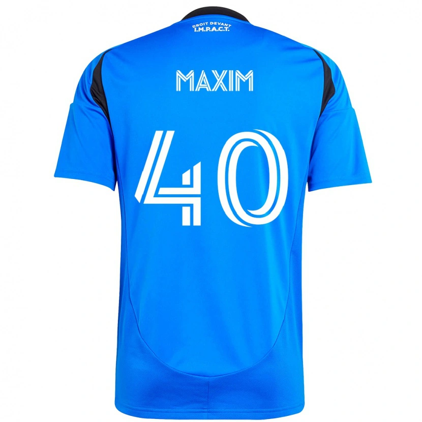 Danxen Herren Ellyson Maxim #40 Himmelblau Dunkelblau Heimtrikot Trikot 2025/26 T-Shirt Schweiz