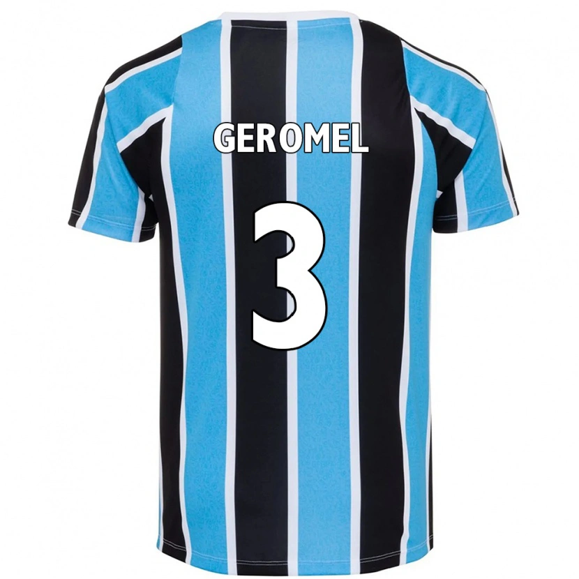 Danxen Herren Pedro Geromel #3 Weiß Blau Heimtrikot Trikot 2025/26 T-Shirt Schweiz