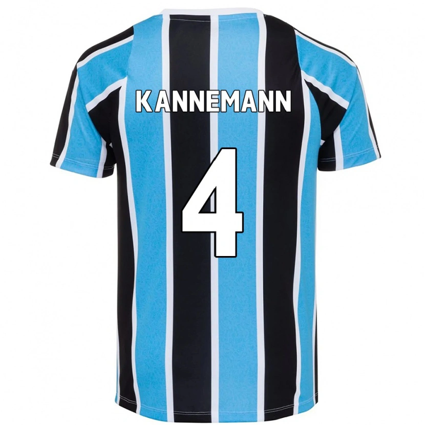 Danxen Herren Walter Kannemann #4 Weiß Blau Heimtrikot Trikot 2025/26 T-Shirt Schweiz