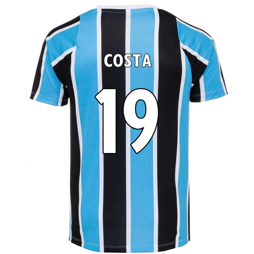 Danxen Herren Diego Costa #19 Weiß Blau Heimtrikot Trikot 2025/26 T-Shirt Schweiz