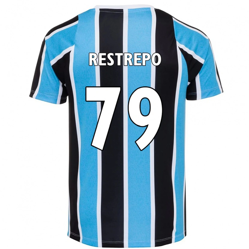 Danxen Herren Kelly Restrepo #79 Weiß Blau Heimtrikot Trikot 2025/26 T-Shirt Schweiz