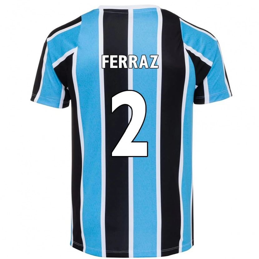 Danxen Herren Victor Ferraz #2 Weiß Blau Heimtrikot Trikot 2025/26 T-Shirt Schweiz
