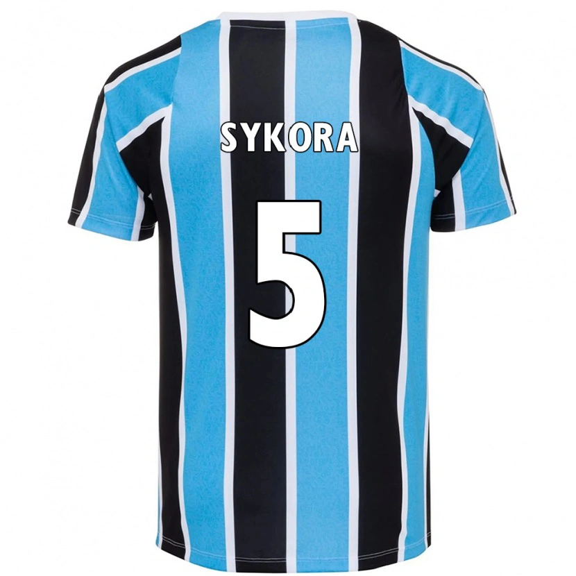 Danxen Herren Stacy Denise Sykora #5 Weiß Blau Heimtrikot Trikot 2025/26 T-Shirt Schweiz