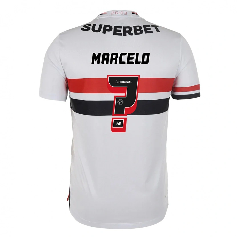 Danxen Herren Marcelo #0 Rot Schwarz Weiß Heimtrikot Trikot 2025/26 T-Shirt Schweiz