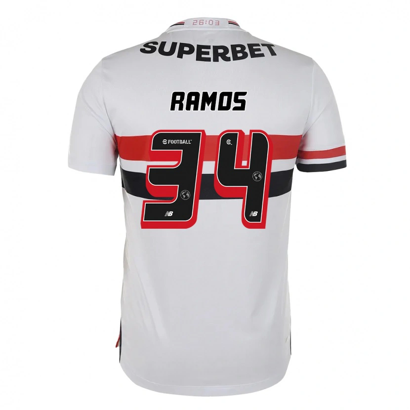 Danxen Herren Raí Ramos #34 Schwarz Rot Heimtrikot Trikot 2025/26 T-Shirt Schweiz