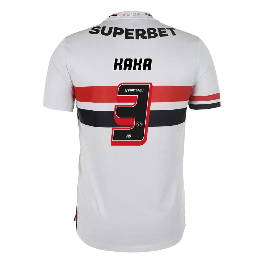 Danxen Herren Kaká #3 Schwarz Rot Heimtrikot Trikot 2025/26 T-Shirt Schweiz