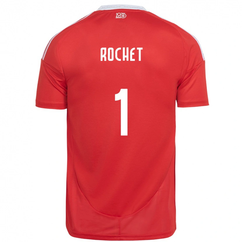 Danxen Herren Sergio Rochet #1 Weiß Rot Heimtrikot Trikot 2025/26 T-Shirt Schweiz