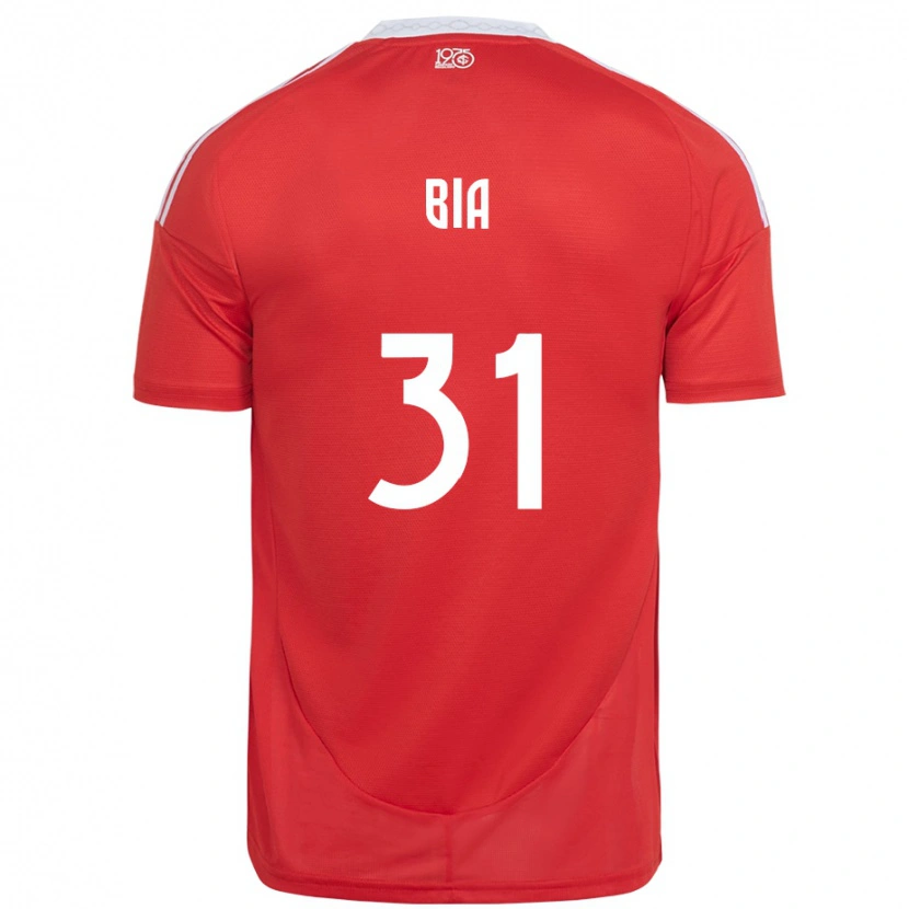 Danxen Herren Bia #31 Weiß Rot Heimtrikot Trikot 2025/26 T-Shirt Schweiz