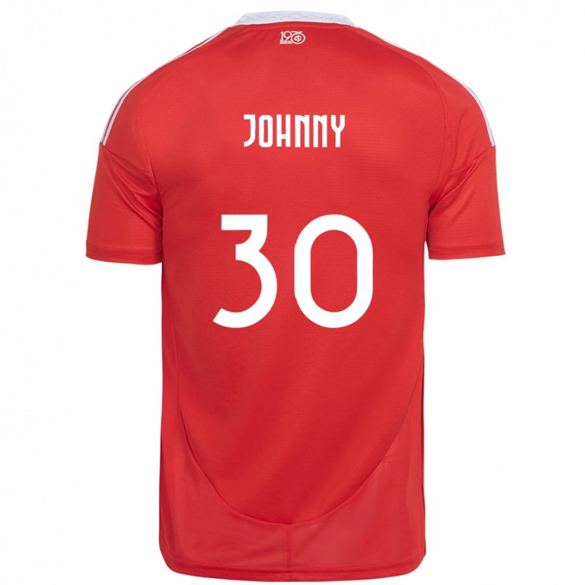 Danxen Herren Johnny #30 Weiß Rot Heimtrikot Trikot 2025/26 T-Shirt Schweiz