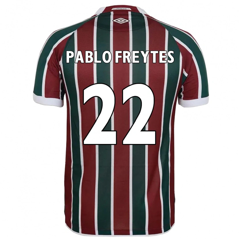 Danxen Herren Juan Pablo Freytes #22 Weiß Grün Kastanienbraun Heimtrikot Trikot 2025/26 T-Shirt Schweiz