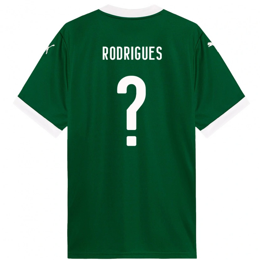 Danxen Herren César Rodrigues #0 Weiß Grün Heimtrikot Trikot 2025/26 T-Shirt Schweiz