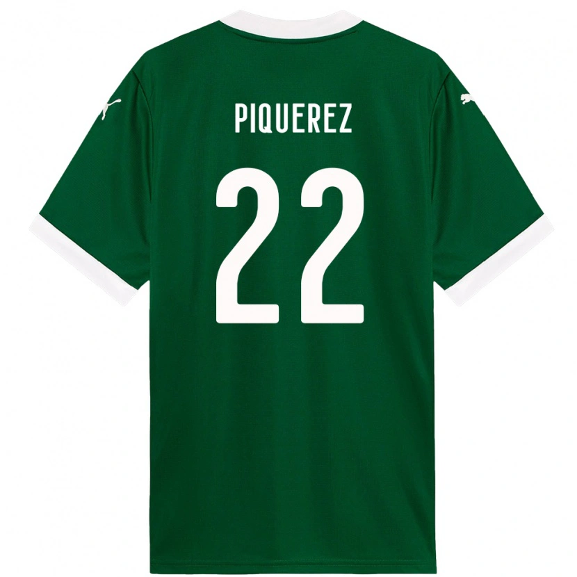 Danxen Herren Joaquín Piquerez #22 Weiß Grün Heimtrikot Trikot 2025/26 T-Shirt Schweiz