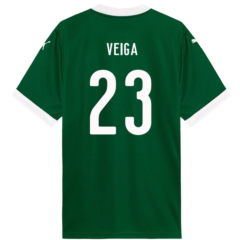 Danxen Herren Raphael Veiga #23 Weiß Grün Heimtrikot Trikot 2025/26 T-Shirt Schweiz