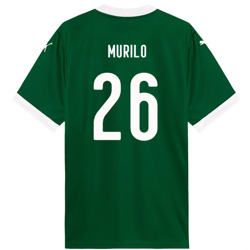 Danxen Herren Murilo #26 Weiß Grün Heimtrikot Trikot 2025/26 T-Shirt Schweiz