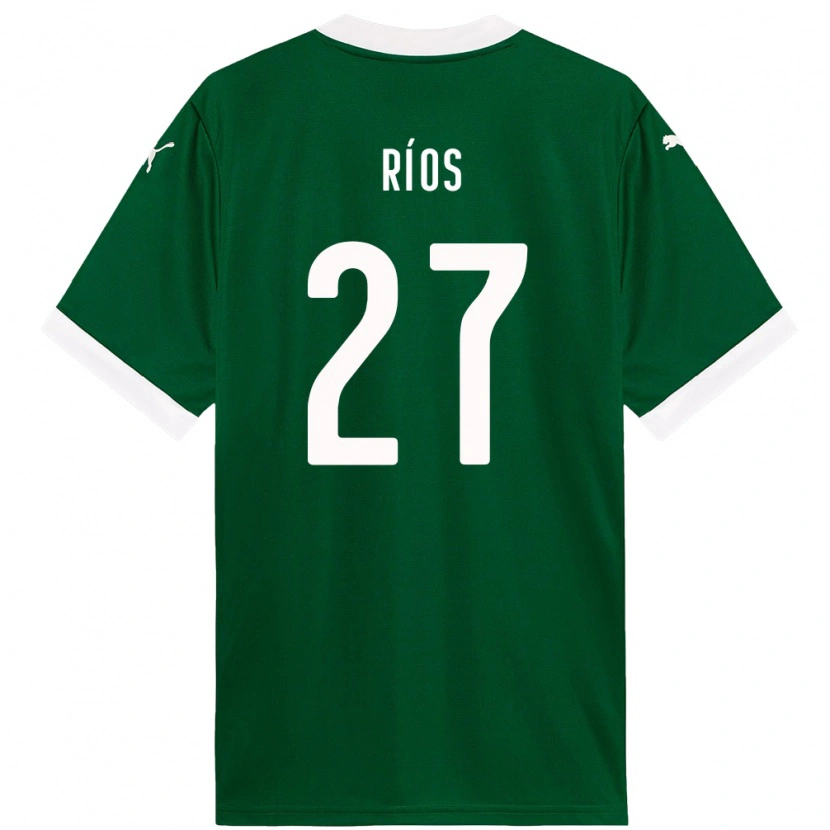 Danxen Herren Richard Ríos #27 Weiß Grün Heimtrikot Trikot 2025/26 T-Shirt Schweiz