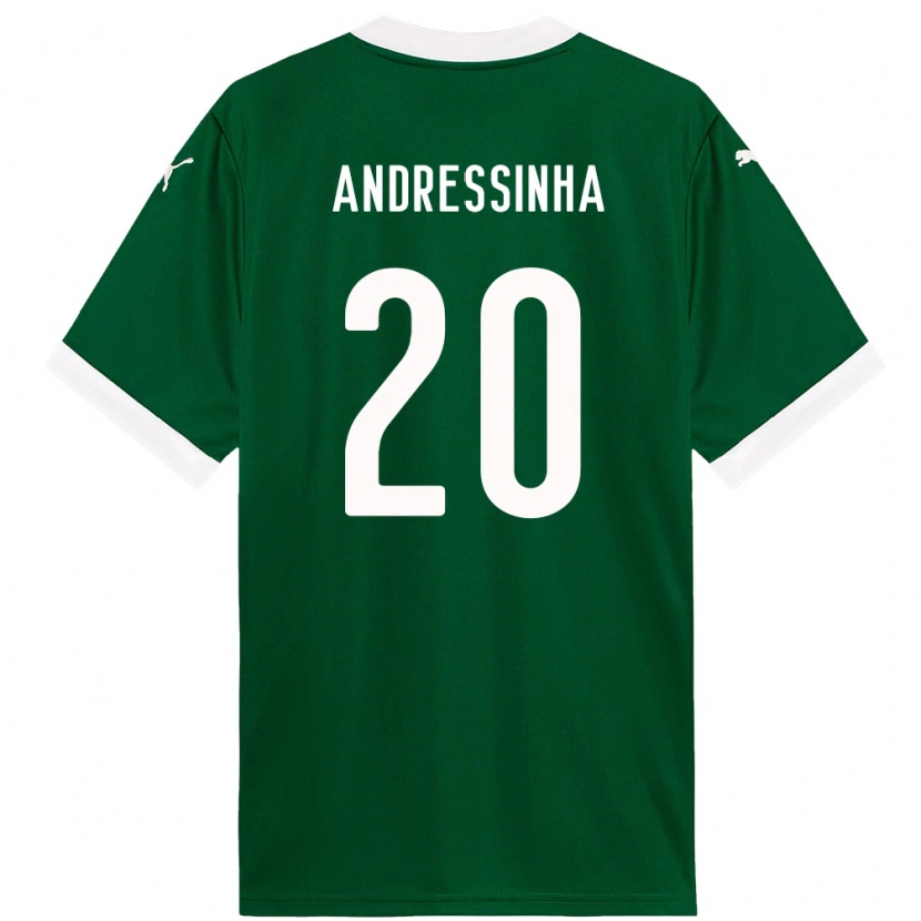 Danxen Herren Andressinha #20 Weiß Grün Heimtrikot Trikot 2025/26 T-Shirt Schweiz