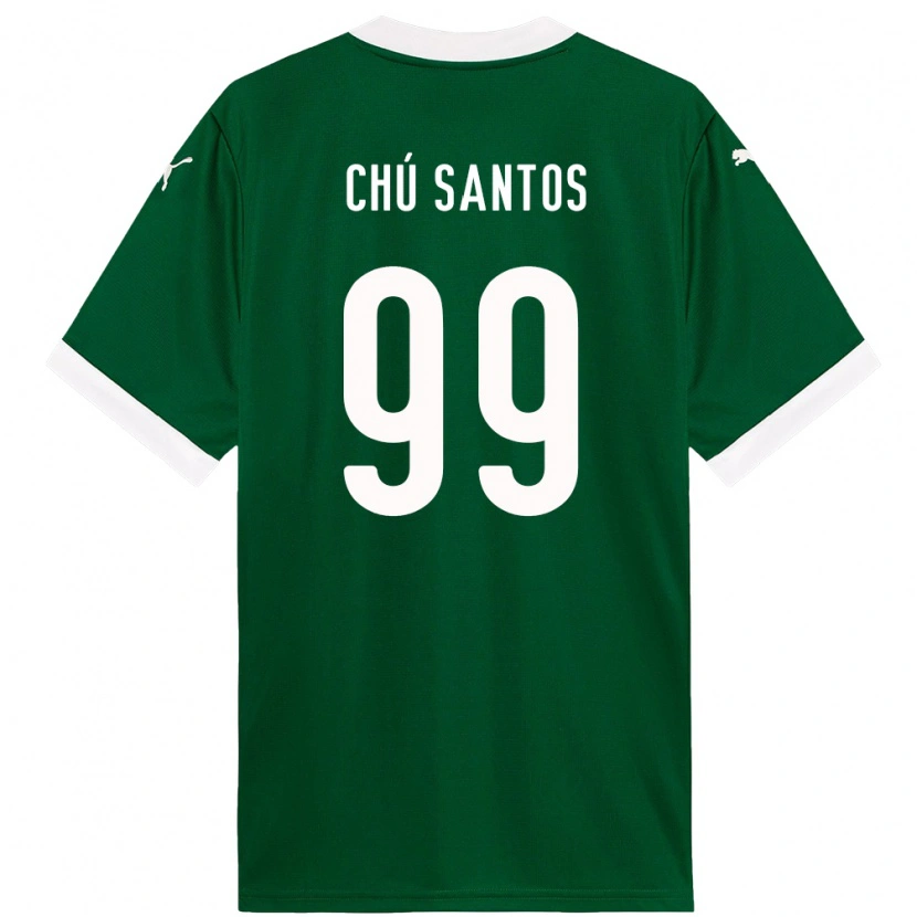 Danxen Herren Chú Santos #99 Weiß Grün Heimtrikot Trikot 2025/26 T-Shirt Schweiz