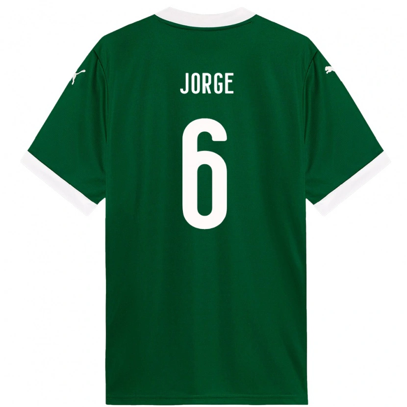 Danxen Herren Jorge #6 Weiß Grün Heimtrikot Trikot 2025/26 T-Shirt Schweiz