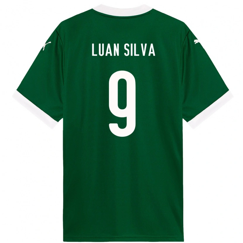Danxen Herren Luan Silva #9 Weiß Grün Heimtrikot Trikot 2025/26 T-Shirt Schweiz